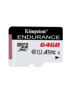 Kingston Endurance UHS-I U1 64 GB, micro SDXC, Flash memory class 10