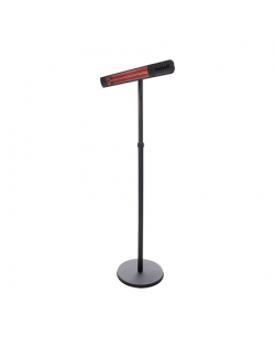 SUNRED Heater RD-DARK-25S, Dark Standing Infrared, 2500 W, Black