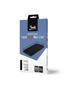 3MK HardGlass Max Lite Screen protector, Huawei, P30, Tempered Glass, Transparent/Black