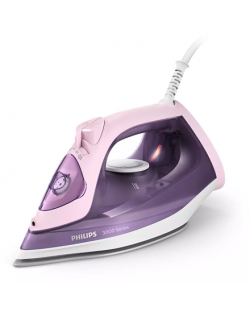 Philips DST3020/30 Steam Iron, 2200 W, Water tank capacity 300 ml, Continuous steam 35 g/min, Pink