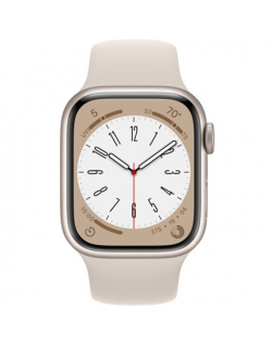 Apple Watch Series 8 MNP23UL/A 45mm, Smart watches, GPS (satellite), Retina LTPO OLED, Touchscreen, Heart rate monitor, Waterpro