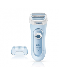 Braun Silk-épil Lady Shaver 5160 Wet use, Battery powered, Number of shaver heads/blades 1, Blue