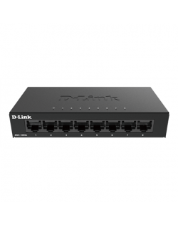 D-Link Switch DGS-108GL/E Unmanaged, Desktop, 1 Gbps (RJ-45) ports quantity 8