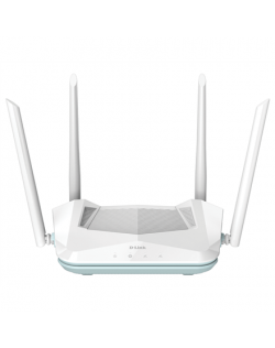 D-Link AX1500 Smart Router R15 802.11ax, 1200+300 Mbit/s, 10/100/1000 Mbit/s, Ethernet LAN (RJ-45) ports 3, Mesh Support Yes, MU