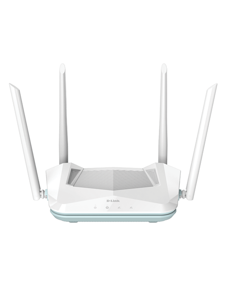 D-Link AX1500 Smart Router R15 802.11ax, 1200+300 Mbit/s, 10/100/1000 Mbit/s, Ethernet LAN (RJ-45) ports 3, Mesh Support Yes, MU