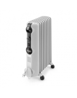 Delonghi Heater TRRS 0920 Oil Filled Radiator, 2000 W, Suitable for rooms up to 60 m³, White