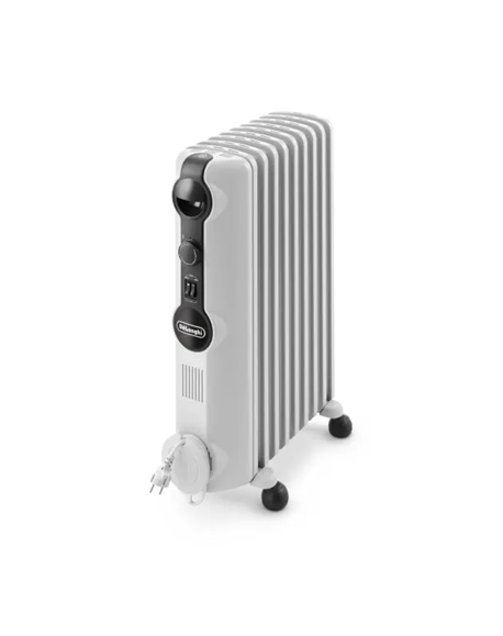 Delonghi Heater TRRS 0920 Oil Filled Radiator, 2000 W, Suitable for rooms up to 60 m³, White