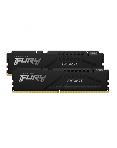 Kingston Fury Beast 32 Kit (16GBx2) GB, DDR5, 5200 MHz, PC/server, Registered No, ECC No, 2x16 GB