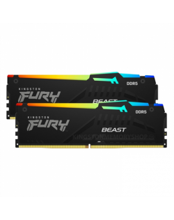 Kingston Fury Beast RGB 32 Kit (16GBx2) GB, DDR5, 5200 MHz, PC/server, Registered No, ECC No, 2x16 GB