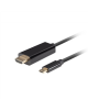 Lanberg USB-C to HDMI Cable, 3 m 4K/60Hz, Black