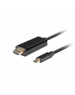 Lanberg USB-C to HDMI Cable, 3 m 4K/60Hz, Black