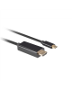 Lanberg USB-C to HDMI Cable, 3 m 4K/60Hz, Black