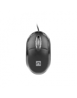 Natec Mouse, Vireo 2, Wired, 1000 DPI, Optical, Black