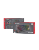 Genesis THOR 303 TKL, Mechanical Gaming Keyboard, RGB LED light, US, Black, Wired, USB Type-A