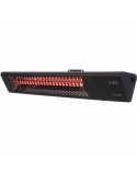 SUNRED Heater PRO25W-SMART, Triangle Dark Smart Wall Infrared, 2500 W, Black