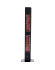 SUNRED Heater RD-DARK-3000L, Valencia Dark Lounge Infrared, 3000 W, Black