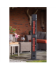 SUNRED Heater RD-DARK-3000L, Valencia Dark Lounge Infrared, 3000 W, Black