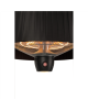 SUNRED Heater ARTIX C-HB, Compact Bright Hanging Infrared, 1500 W, Black