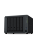 Synology DiskStation DS1522+ 5-bay R1600, Processor frequency 2.6 GHz, 8 GB, DDR4, 4x RJ-45 1GbE LAN 2x USB 3.2 Gen 1 2x eSATA, 