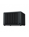 Synology DiskStation DS1522+ 5-bay R1600, Processor frequency 2.6 GHz, 8 GB, DDR4, 4x RJ-45 1GbE LAN 2x USB 3.2 Gen 1 2x eSATA, 2x Fans 92 mm x 92 mm. Fan Speed Mode: Full-Speed Mode, Cool Mode, Quiet Mode