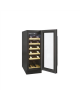 Candy Wine Cooler CCVB 30/1 Energy efficiency class F, Free standing, Bottles capacity 20, Black