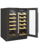Candy Wine Cooler CCVB 60D/1 Energy efficiency class G, Free standing, Bottles capacity 38, Black