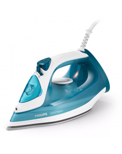 Philips DST3011/20 Steam Iron, 2100 W, Water tank capacity 0.3 ml, Continuous steam 30 g/min, Blue