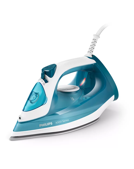 Philips DST3011/20 Steam Iron, 2100 W, Water tank capacity 0.3 ml, Continuous steam 30 g/min, Blue