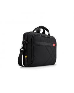 Case Logic Casual Laptop Bag DLC117 Fits up to size 17 ", Black, Shoulder strap