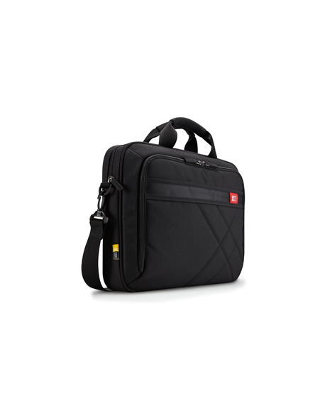 Case Logic Casual Laptop Bag DLC117 Fits up to size 17 ", Black, Shoulder strap