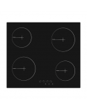 Simfer Hob H6.040.DECSP Vitroceramic, Number of burners/cooking zones 4, Touch Control, Black
