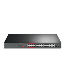 TP-LINK 24-Port Gigabit Switch TL-SL1226P 10/100/1000 Mbps (RJ-45), Unmanaged, Rackmountable, Ethernet LAN (RJ-45) ports 24