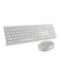 Dell Keyboard and Mouse KM5221W Pro Wireless, RU, 2.4 GHz, White