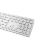 Dell Keyboard and Mouse KM5221W Pro Wireless, RU, 2.4 GHz, White