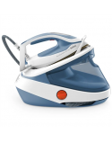 TEFAL Steam Station Pro Express GV9710E0 3000 W, 1.2 L, 7.6 bar, Auto power off, Vertical steam function, Calc-clean function, White/Blue, 155 g/min
