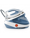 TEFAL Steam Station Pro Express GV9710E0 3000 W, 1.2 L, 7.6 bar, Auto power off, Vertical steam function, Calc-clean function, White/Blue, 155 g/min