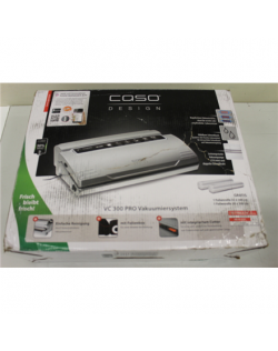 SALE OUT. Caso Bar Vacuum sealer VC 300 Pro Power 120 W, Temperature control, Silver, DAMAGED PACKAGING