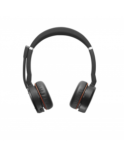 Jabra EVOLVE 75 Black, Headset, Bluetooth, Microphone mute, Noise-canceling, 177 g
