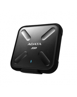 ADATA External SSD SD700 1000 GB, USB 3.1, Black