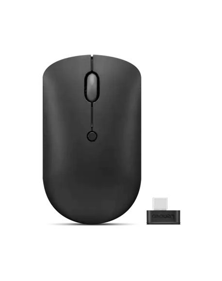 Lenovo Wireless Compact Mouse 400 Black, 2.4G Wireless via USB-C receiver