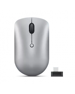 Lenovo Wireless Compact Mouse 540 Cloud Grey, 2.4G Wireless via USB-C receiver