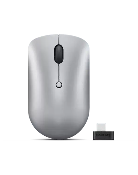 Lenovo Wireless Compact Mouse 540 Cloud Grey, 2.4G Wireless via USB-C receiver
