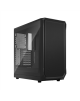 Fractal Design Focus 2 Black TG Clear Tint, Midi Tower, Power supply included No