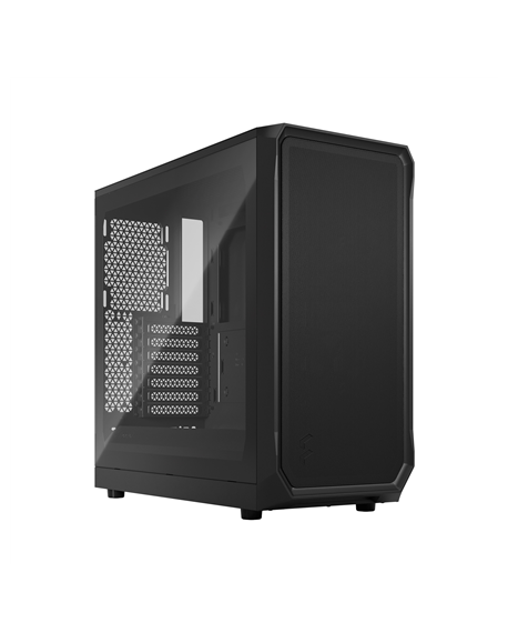 Fractal Design Focus 2 Black TG Clear Tint, Midi Tower, Power supply included No