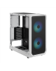 Fractal Design Focus 2 RGB White TG Clear Tint, Midi Tower, Power supply included No