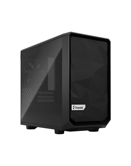 Fractal Design Meshify 2 Nano Black TG dark tint, ITX, Power supply included No