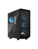 Fractal Design Meshify 2 Compact Lite RGB Black TG Light, Mid-Tower, Power supply included No