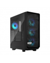 Fractal Design Meshify 2 Compact Lite RGB Black TG Light, Mid-Tower, Power supply included No