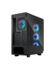 Fractal Design Meshify 2 Compact Lite RGB Black TG Light, Mid-Tower, Power supply included No