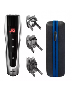 Philips Hair clipper Series 9000 HC9420/15 Cordless or corded, Number of length steps 60, Black/Silver
